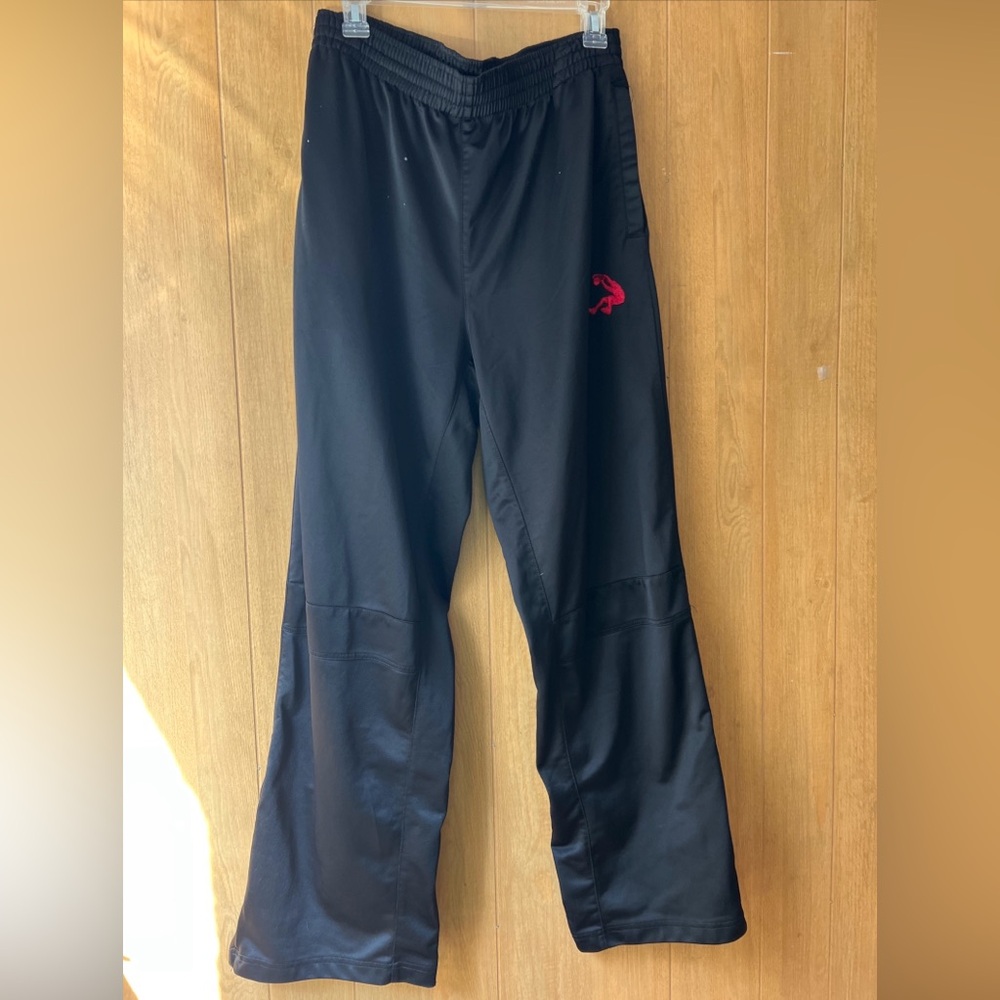Shaq Sweatpants Men's Size Large Black Casual Comfort Logo Athletic Workout